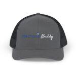 Mechanic Buddy Snapback Trucker Cap grey front