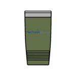 Mechanic Buddy Insulated 20oz Travel Mug green with logo