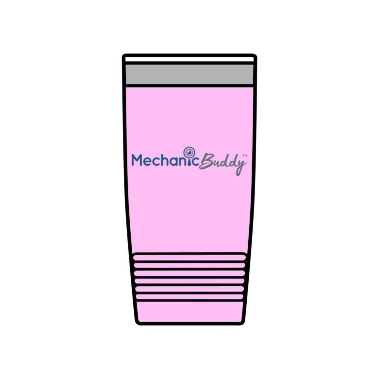 Mechanic Buddy Insulated 20oz Travel Mug pink with logo