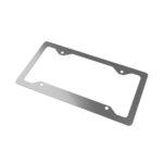 Mechanic Buddy License Plate Frame silver