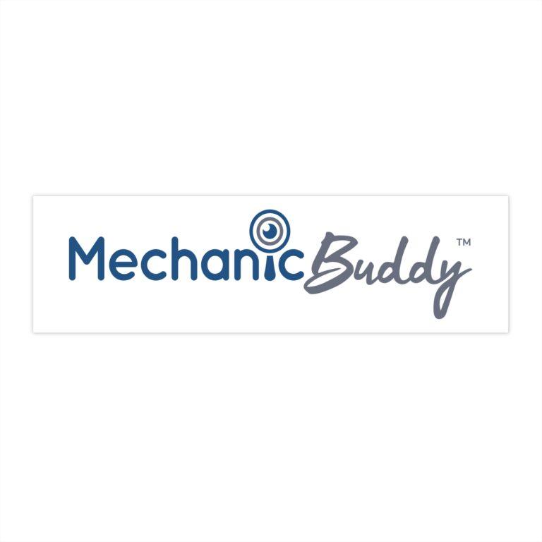 Mechanic Buddy bumper sticker